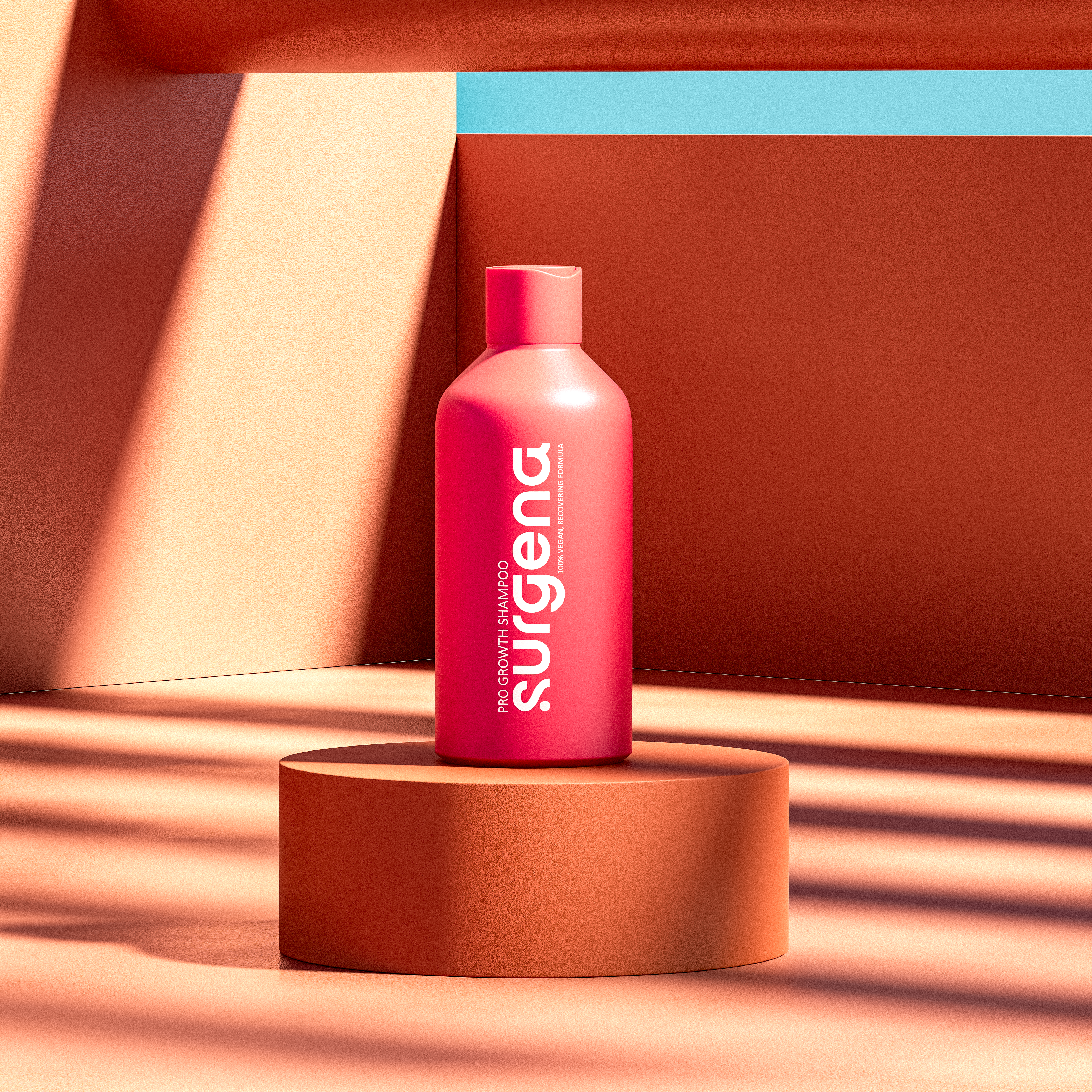 Shampoo Bottle 3D Model