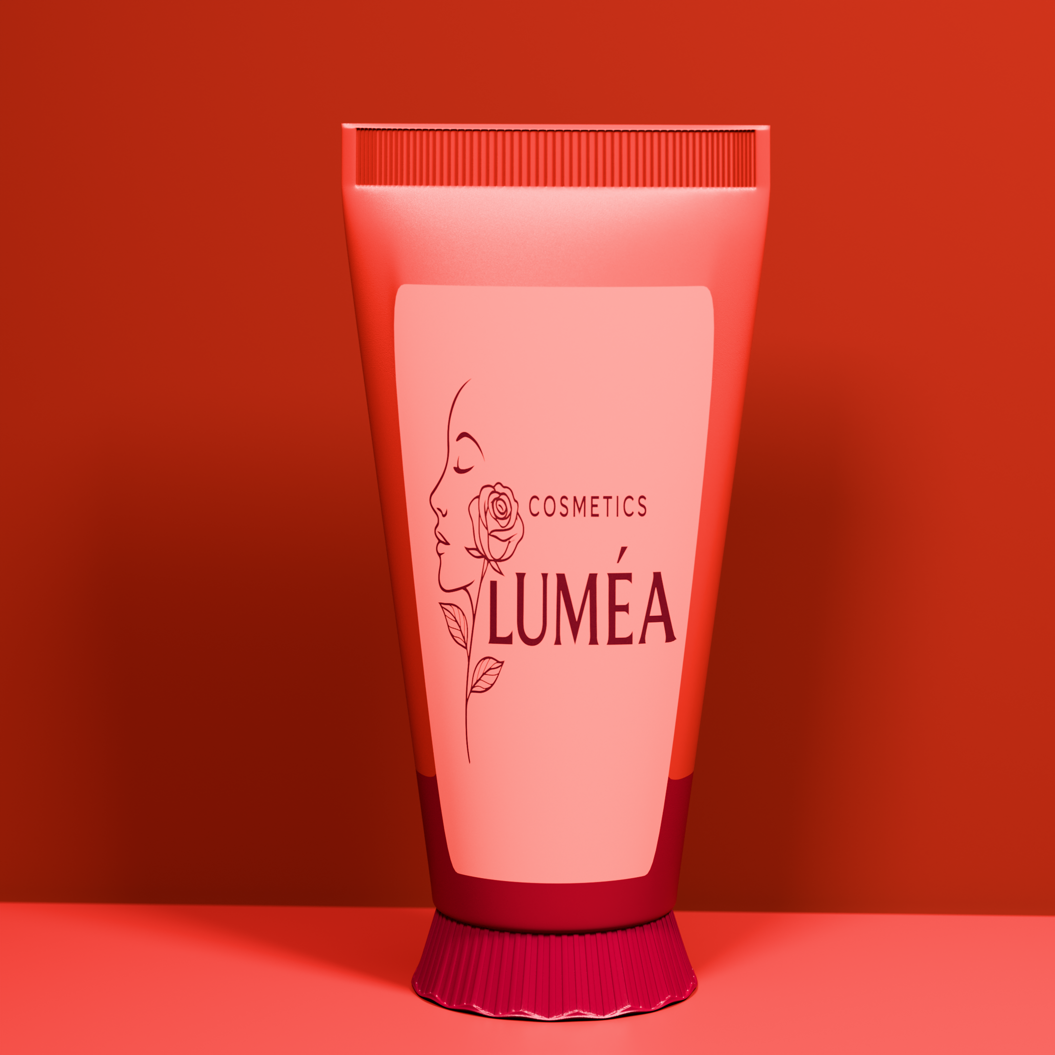 Realistic 3D Cosmetic Tube Packaging Design | Blender Product Visualization for Beauty & Skincare Brands
